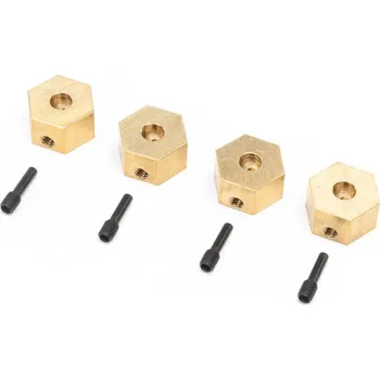 RC vybavení 1:18 Axial Capra 4WD RTR: Šestihranný unašeč mosaz 12mm (7g) (4)