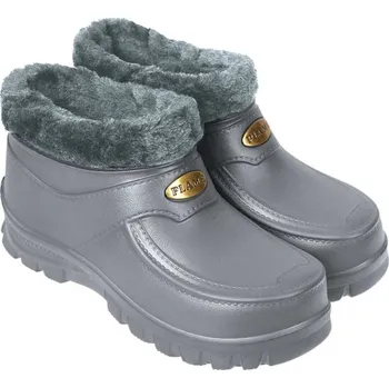 Pracovní obuv Obuv do zahrady Galoše šedé (Pánske galoše sivé Plame)