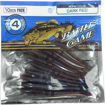 Nástraha Umělá návnada žížaly bal. 10 ks (návnada pro ryby)