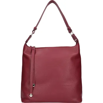 Dámská kožená kabelka Facebag Filonna - vínová