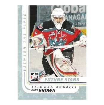 Sběratelská karetní hra řadová karta ADAM BROWN 10-11 BTP Future Stars číslo 1