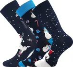 BOMA Vánoční ponožky mix D 3 páry 43-46