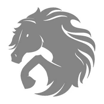 Samolepící dekorace SAMOLEPKA Kůň 093 levá (17 - šedá) NA AUTO, NÁLEPKA, FÓLIE, POLEP, TUNING, VLASTNÍ TEXT, TISK, AUTOSAMOLEPKY.cz, POLEPY, OBRÁZEK, LOGO, SAMOLEPKY