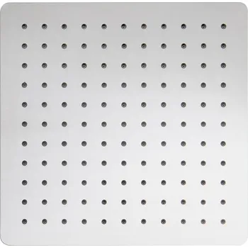 Sprchová hlavice BESCO Hlavová sprcha SLIM UNI S - hranatá Barva - Chrom, Rozměr hlavové sprchy - 300 × 300 mm BADPUKCH