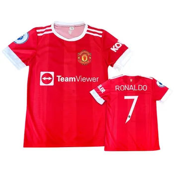 Dětský fotbalový dres Ronaldo Manchester United 2023 červený