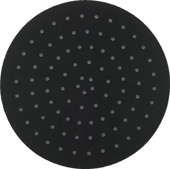 Sprchová hlavice BESCO Hlavová sprcha SLIM UNI R - kulatá Barva - Černá , Rozměr hlavové sprchy - Ø 300 mm BADPUOCZ