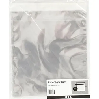 Obálka creativ company Celofánové obaly na obálky 16 × 16 cm (20 ks)