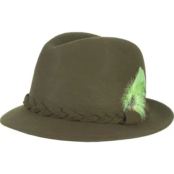 Klobouk TifanTEX Lovecký klobouk pro myslivce s peříčky