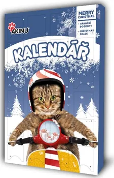 Pamlsek pro kočku AKINU Adventní kalendář pro kočky 170 g