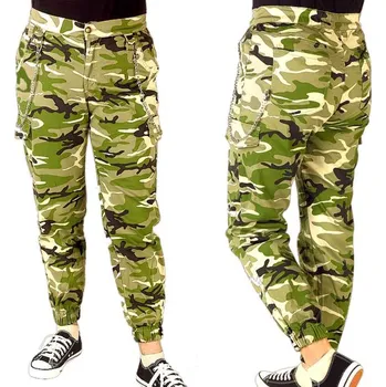 Dámské džíny Dámské elastické džíny maskáč woodland (Dámské maskáčové kalhoty adenom PS144)