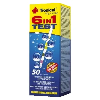 Test akvarijní vody Tropical TEST 6in1