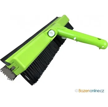 3v1 kartáč, stěrka a houba na čištění bazénu