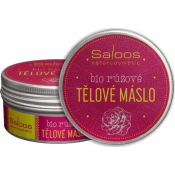Tělový balzám Saloos BIO Šlehané růžové máslo, 75ml