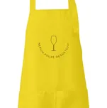 Zástěra s potiskem Nepiju, pouze degustuju zástěra