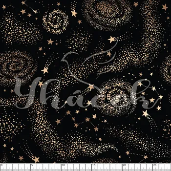 Zakázkový tisk, softshell, kočárkovina... Kouzelné nebe Látky k tisku: Softshell letní