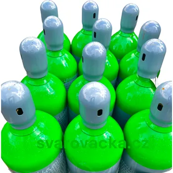 Příslušenství ke svářečce Technické plyny Argon MIX 18 CO2 50 l 200 bar tlaková láhev