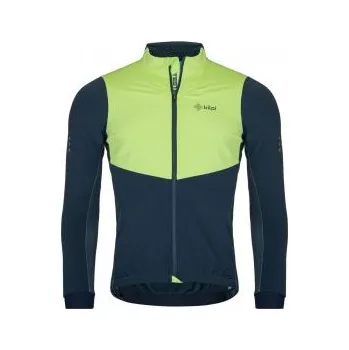 cyklistický dres Kilpi MOVETO-M tmavě modrá XL; Modrá bunda + DÁREK DLE VÝBĚRU!