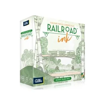 Desková hra Albi rodinná hra Railroad Ink - Zelená edice