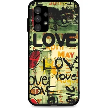 Pouzdro na mobilní telefon Kryt Samsung A13 pevný Love (obal neboli pouzdro na Samsung A13)
