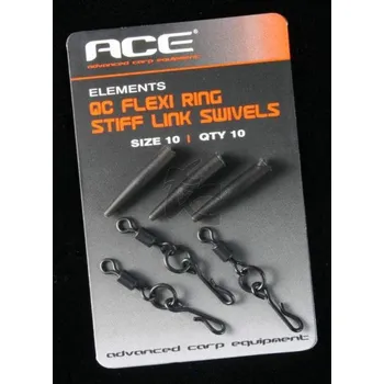 Ace Obratlíky QC Flexi Ring Swivels size 10