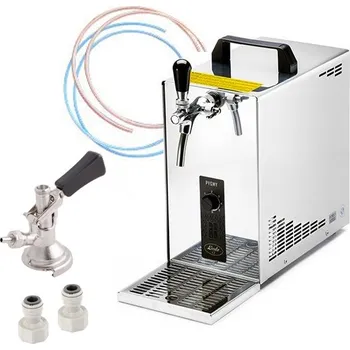 Chladicí zařízení na pivo Lindr PYGMY 25/K NEW Green Line kompletní sestava 3 - naražeč KOMBI