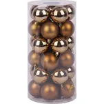 MagicHome Vánoční baňky měděné 6 cm 30…