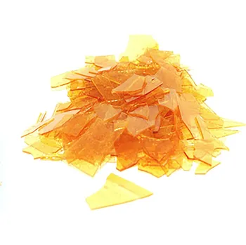 Shellac šupinky ZLATÁ, malba šelakem