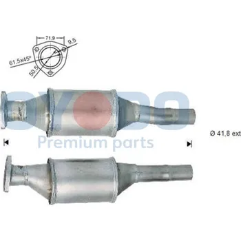 Katalyzátor Katalyzátor Oyodo 10N0022-OYO