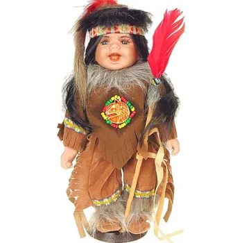 Indiánská panenka Chepi (bytová dekorace (Chepi - v překl. "víla"))