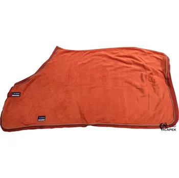 Deka pro koně Odpocovací deka Equiline -YEPPOON 2 CORDE- - Oranžová - 145cm