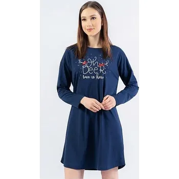Dámské noční prádlo dámská noční košile Vienetta Secret OH DEER XL