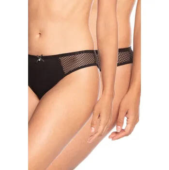 Kalhotky Lama 2pack viskózové kalhotky 1422MB černé Velikost: S