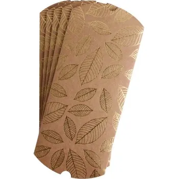 Dárková krabička happy color Dárková krabička 15x8cm - kraft s potiskem (5ks)