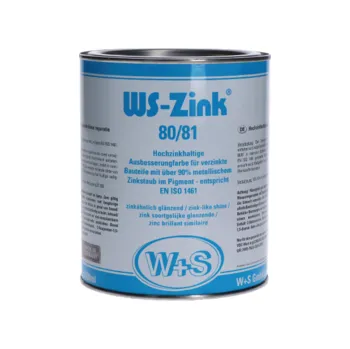 barva na kov zinková barva WS-Zink® 80/81 - obsah zinku 90%, balení 0,25 l / 0,6 kg
