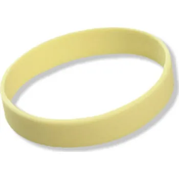 Silikonový náramek - béžový