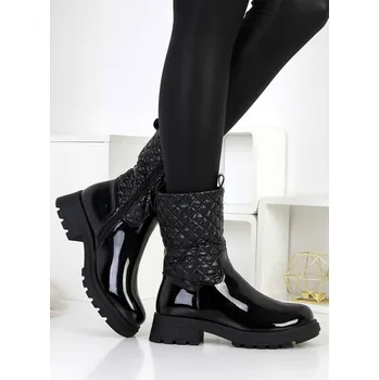 Dámské kozačky Ctogo GOGO Nízké kozačky na podpatku SG-657B Velikost: 36