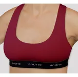 Andrie PS 2893 bordó dámská podprsenka Barva: vínová, Velikost: L