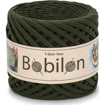 Příze špagáty Bobilon Micro 3 - 5 mm Moss Green