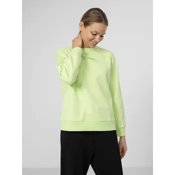 Dámská mikina 4F H4Z22-BLD020 CANARY GREEN Dámská mikina US L