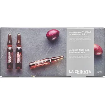 Pleťový olej LA CHINATA Ampulky Proti Stárnutí S Kyselinou Hyaluronovou A Kolagenem