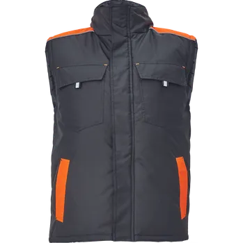 pracovní vesta Červa | CERVA MAX VIVO vesta - L / oranžová/šedá