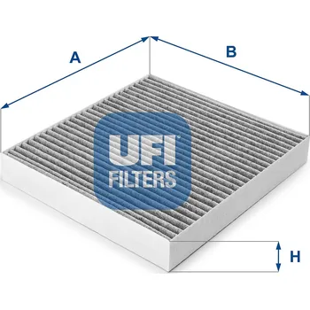 Kabinový filtr Filtr vzduchu v interiéru UFI 54.150.00