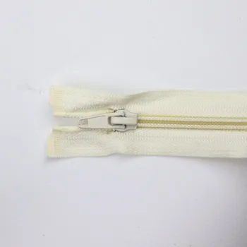 Zip Pro Háčkování Spirálový zip dělitelný 80 cm krémový