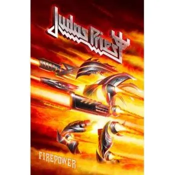 Nášivka Merch Judas Priest: Textilní Plakát Firepower