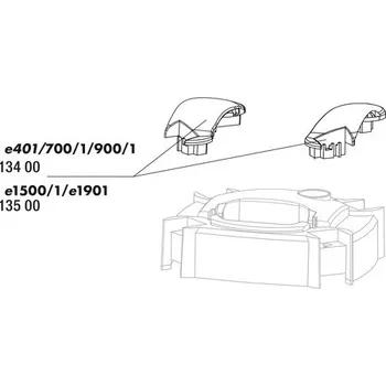 JBL rukojeť hlavy čerpadla, 1 pár CP e1500/1/1901