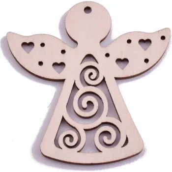 Vánoce EU Dekorace anděl 7cm