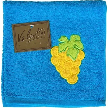 Utěrka Utěrka VALENTINI s výšivkou ovoce modrá - Meloun