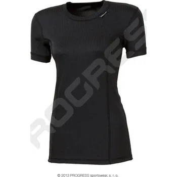 Triko krátké dámské Progress NKRZ, černé Velikost: L
