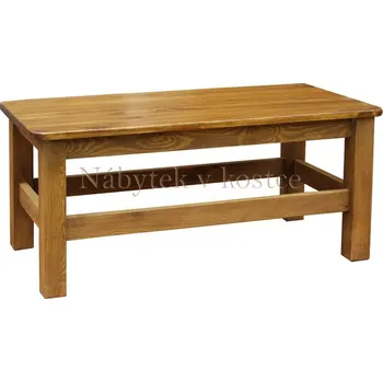 Jídelní stůl Rustikální lavice MEXICANA BAN Barevné provedení: Lak - kaštan, Délka: 120 cm