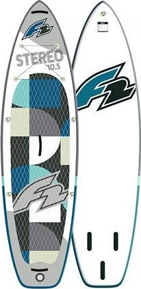 paddleboard F2 Stereo 10'6''x32,5''x6'' GREY one size One Size